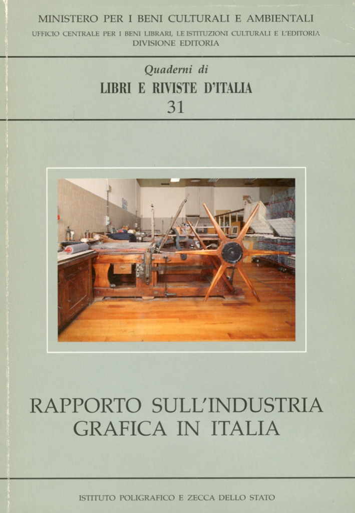 Rapporto sull'industria grafica in Italia Rapporto sull'industria grafica in Italia