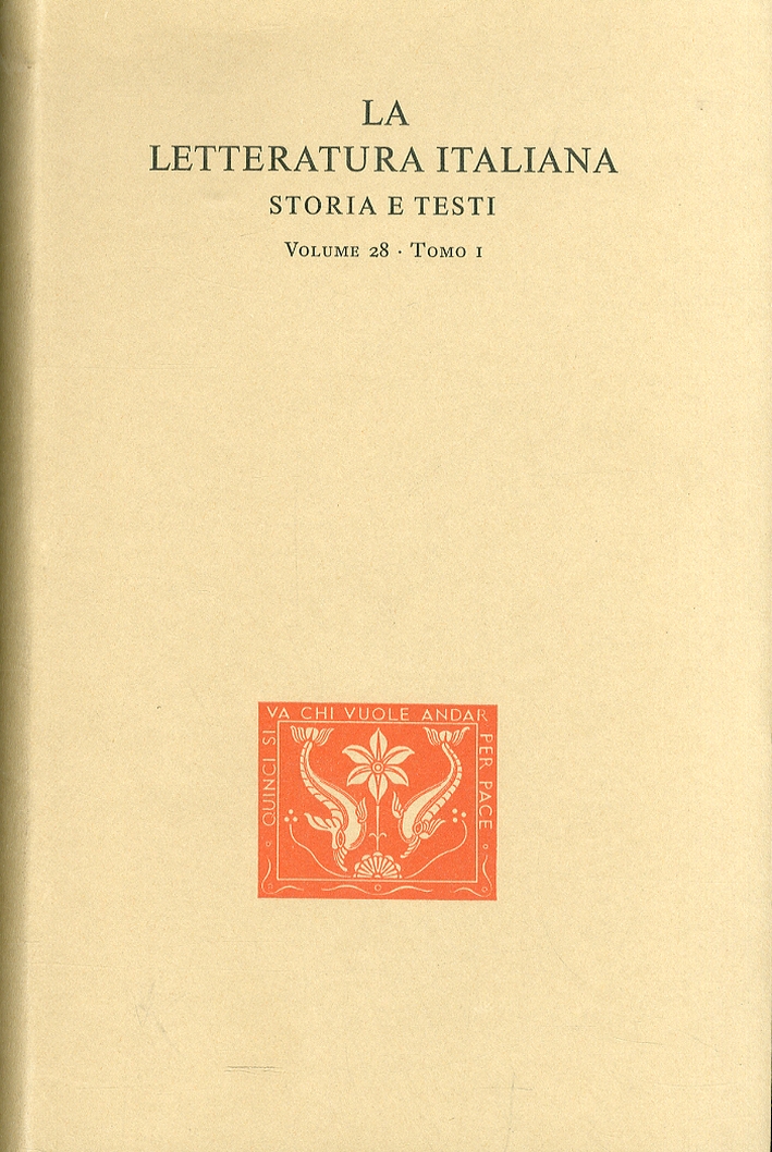 La letteratura italiana. Storia e testi. Teatro del Cinquecento. La tragedia. Vol. 28, Tomo 1 La letteratura italiana. Storia e testi. Teatro del Cinquecento. La tragedia. Vol. 28, Tomo 1