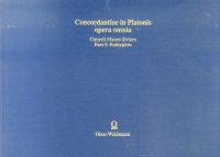Concordantiae in Platonis opera omnia.Vol. I. Euthyphro