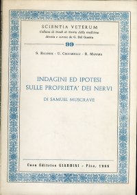 Indagini ed ipotesi sulle proprietà dei nervi di Samuel Musgrave