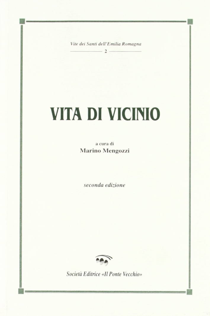 Vita di Vicinio Vita di Vicinio