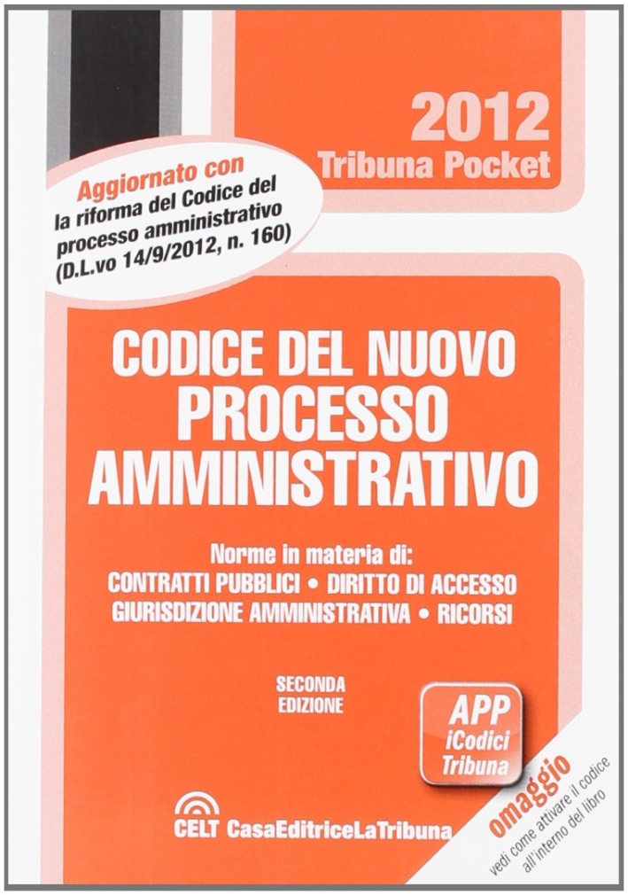 Codice del Nuovo Processo Amministrativo Codice del Nuovo Processo Amministrativo