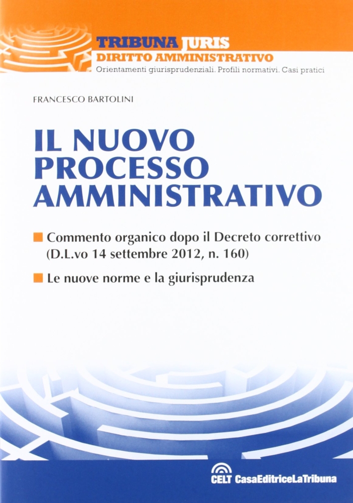 Il nuovo processo amministrativo Il nuovo processo amministrativo