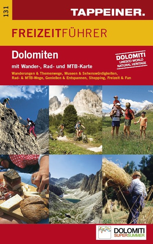 Carta e guida per il tempo libero Dolomiti. Carta topografica 1:70.000. Con guida. Ediz. tedesca Carta e guida per il tempo libero Dolomiti. Carta topografica 1:70.000. Con guida. Ediz. tedesca