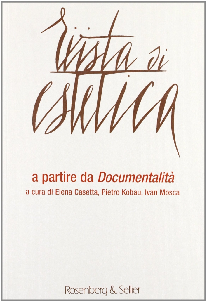 Rivista di estetica. Vol. 50 Rivista di estetica. Vol. 50
