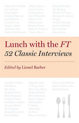 Lunch with the FT Lunch with the FT