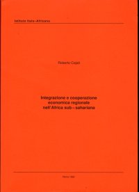 Integrazione e cooperazione economica regionale nell'Africa sub-sahariana