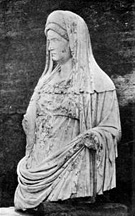 Portraits of the Vestal Virgins, Priestesses of Ancient Rome