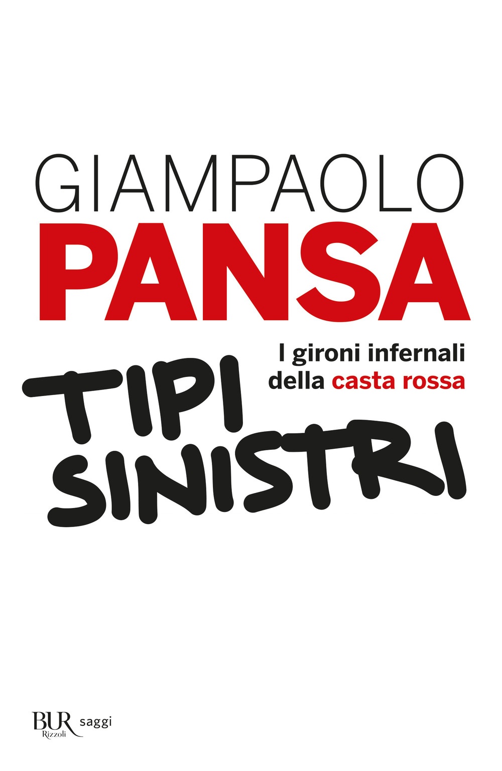 Tipi sinistri. I gironi infernali della casta rossa Tipi sinistri. I gironi infernali della casta rossa