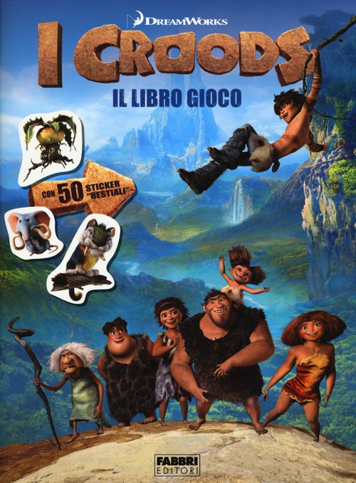 I Croods. Il libro gioco. Con adesivi I Croods. Il libro gioco. Con adesivi