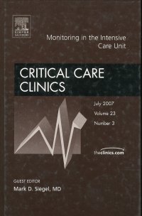 Critical Care Clinic Monitoring in the Intensive Care Unit
