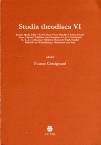Studia theodisca VI. [Italian and German Ed]