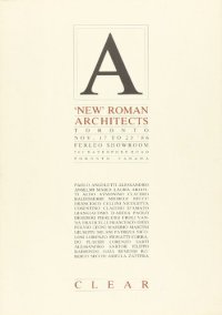 "New" Roman Architects