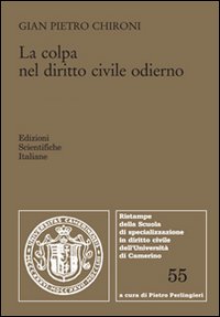 La colpa nel diritto civile odierno (colpa contrattuale ed extracontrattuale) La colpa nel diritto civile odierno (colpa contrattuale ed extracontrattuale)