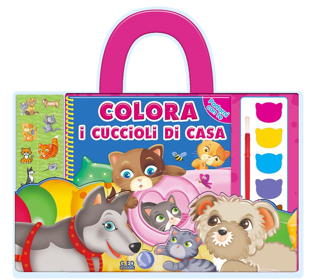 Colora i cuccioli di casa. Ediz. illustrata Colora i cuccioli di casa. Ediz. illustrata
