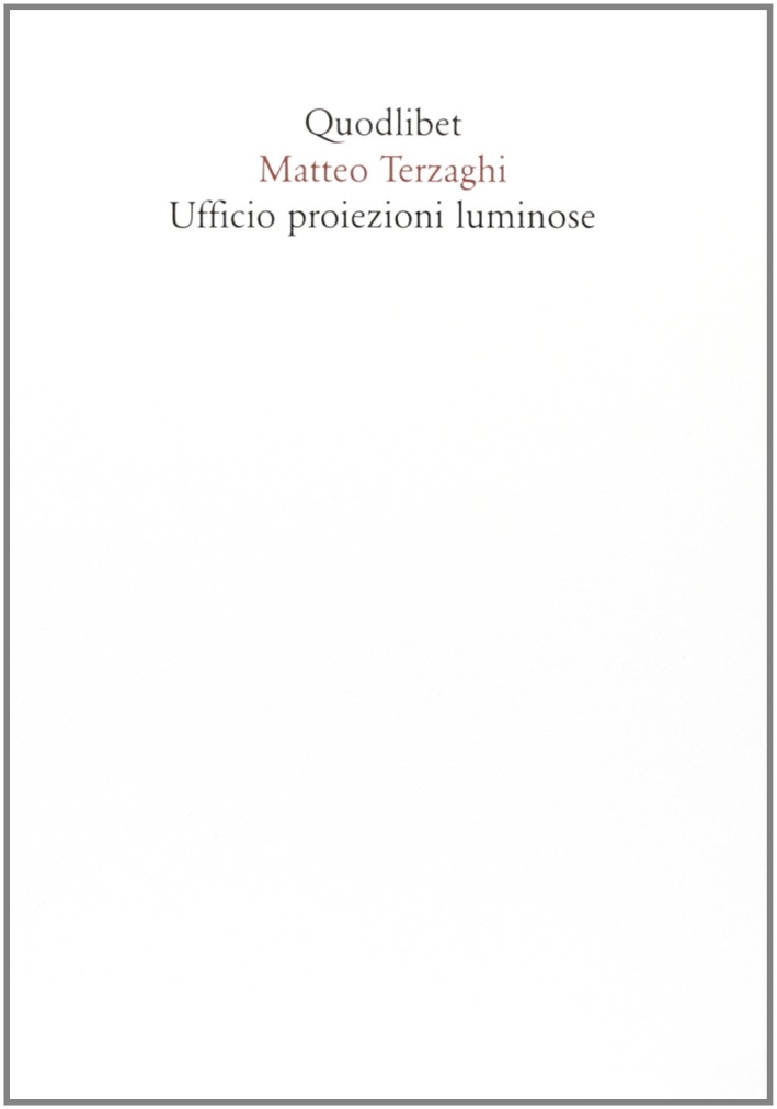 Ufficio proiezioni luminose Ufficio proiezioni luminose