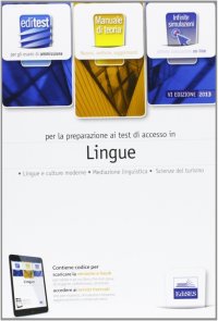 EdiTEST 10. Manuale. Lingue. Per la preparazione ai test di ammissione. Con espansione online
