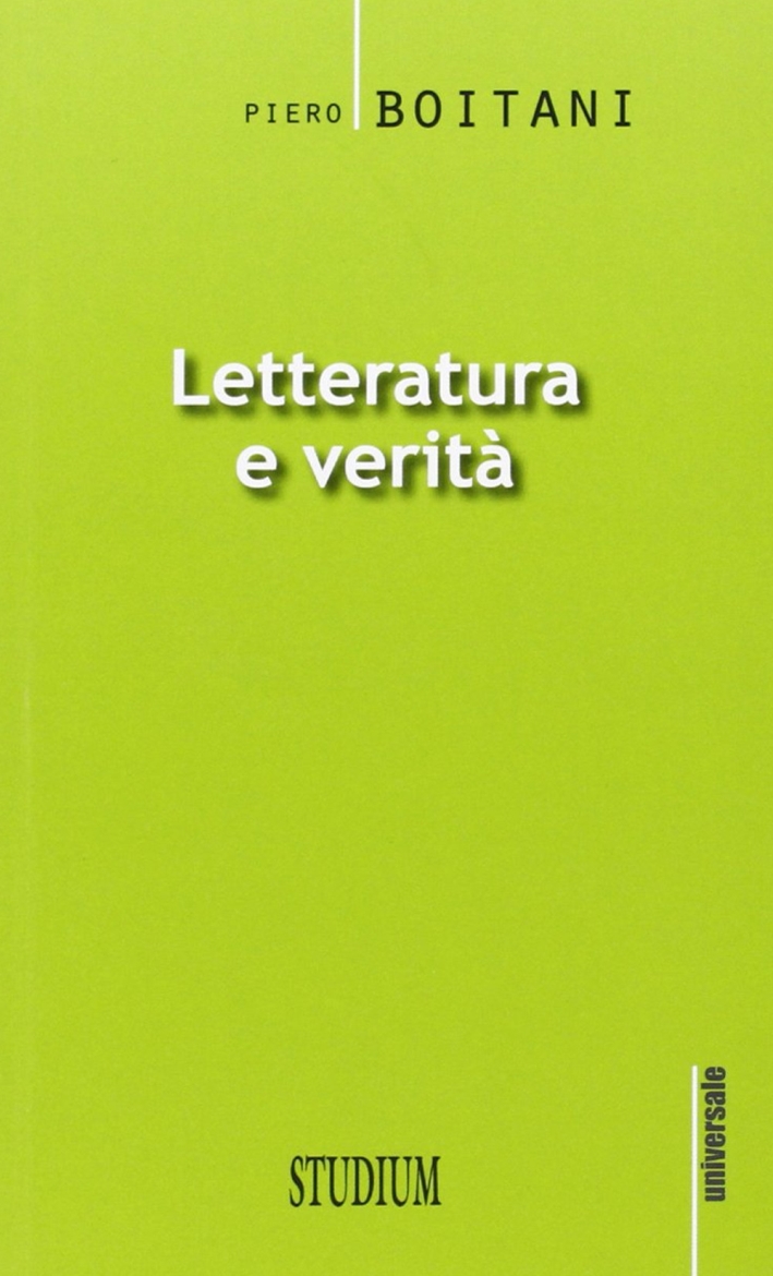 Letteratura e verità Letteratura e verità