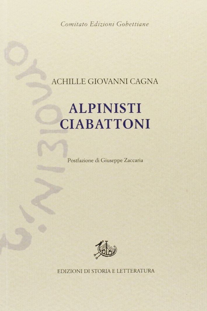 Alpinisti ciabattoni Alpinisti ciabattoni