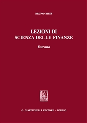 Lezioni di scienza delle finanze. Estratto Lezioni di scienza delle finanze. Estratto