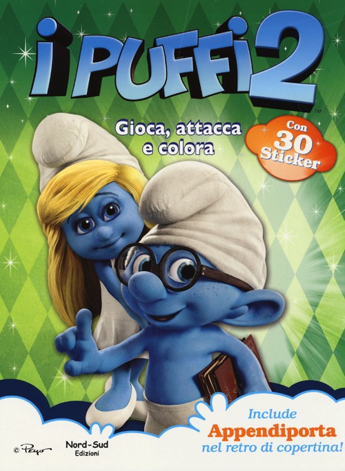 Gioca, attacca e colora. I puffi 2. Ediz. illustrata Gioca, attacca e colora. I puffi 2. Ediz. illustrata