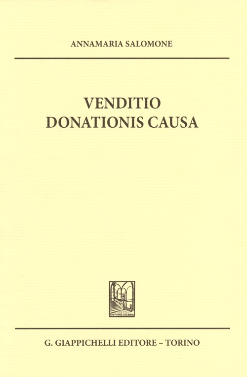 Venditio Donationis Causa Venditio Donationis Causa