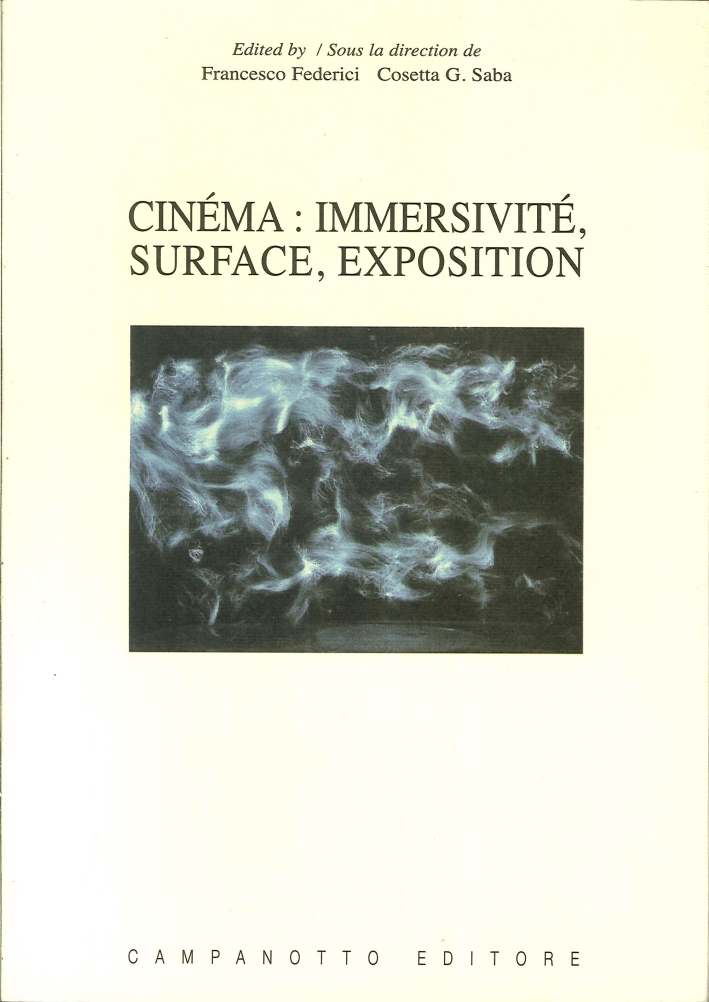 Cinéma. Immersivité, surface, exposition