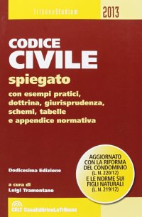 Il codice civile. Spiegato con esempi pratici, dottrina, giurisprudenza, schemi, tabelle e appendice normativa