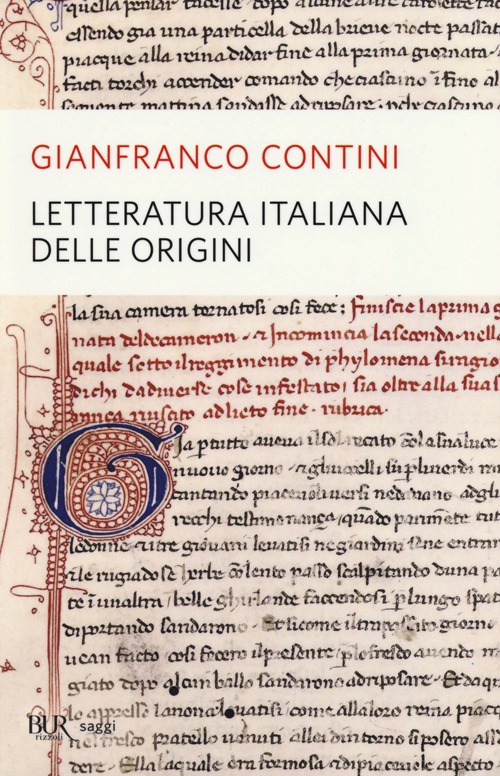 Letteratura italiana delle origini. Letteratura italiana delle origini.