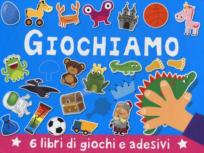Giochiamo. Con adesivi. Ediz. illustrata Giochiamo. Con adesivi. Ediz. illustrata