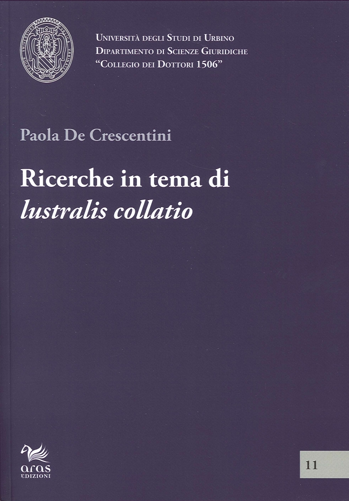 Ricerche in Tema di Ricerche in Tema di