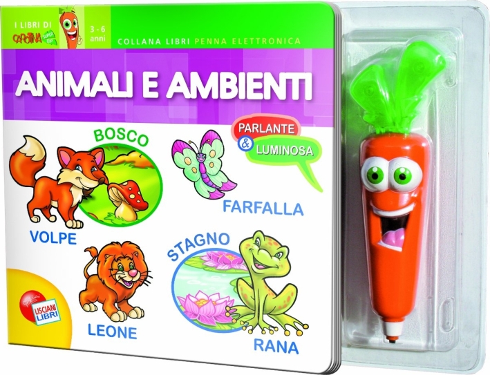 Libro carotina super bip plus. Animali e ambienti. Con gadget. Libro carotina super bip plus. Animali e ambienti. Con gadget.