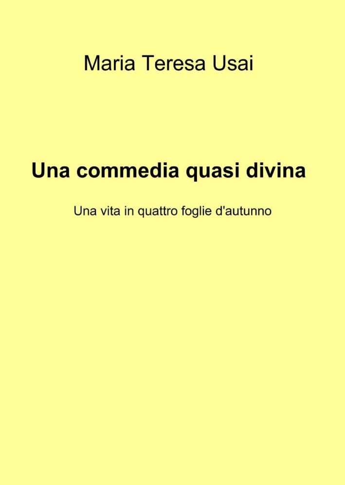 Una commedia quasi divina Una commedia quasi divina