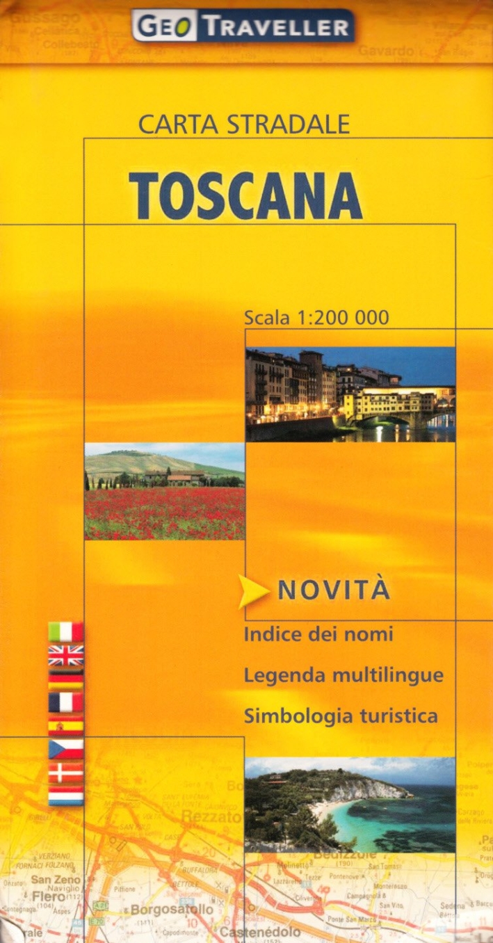 Toscana. Carta Stradale 1:200.000 Toscana. Carta Stradale 1:200.000