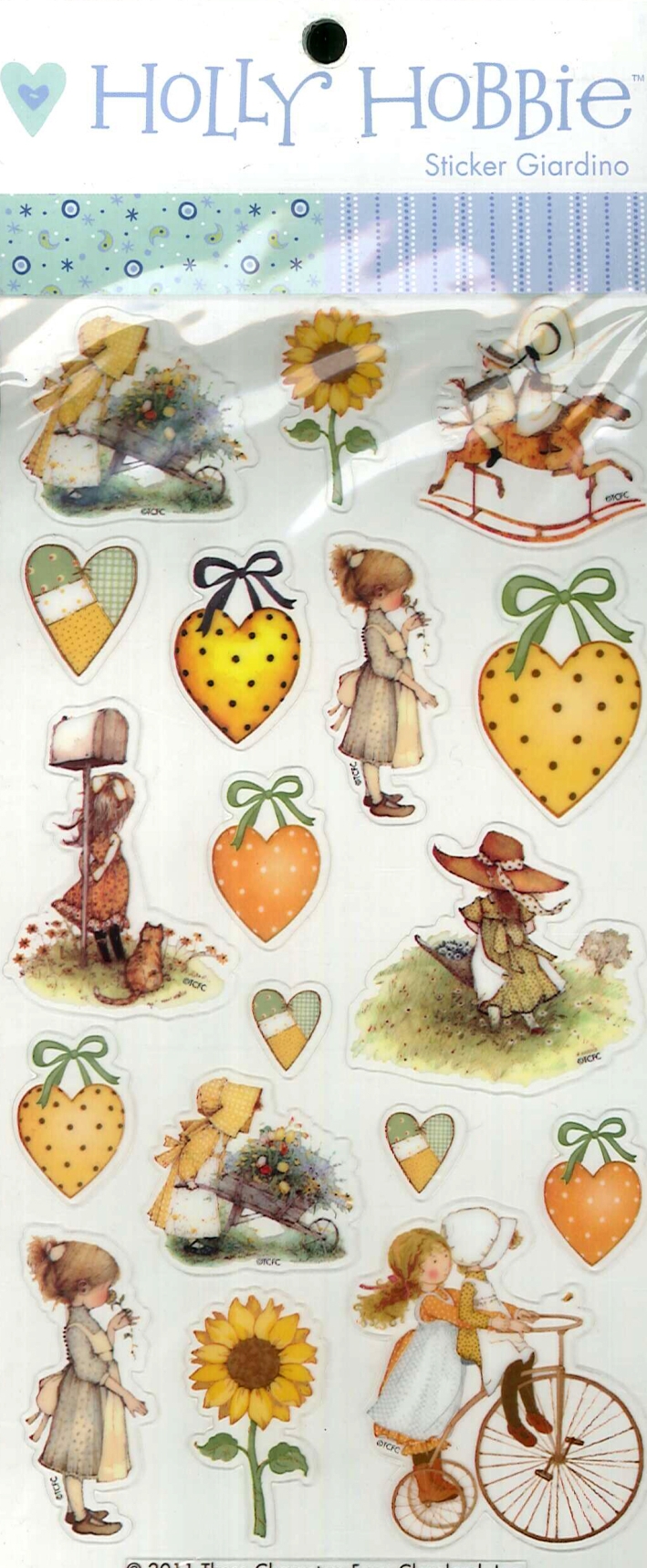 Holly Hobbie. Giardino. Sticker Holly Hobbie. Giardino. Sticker