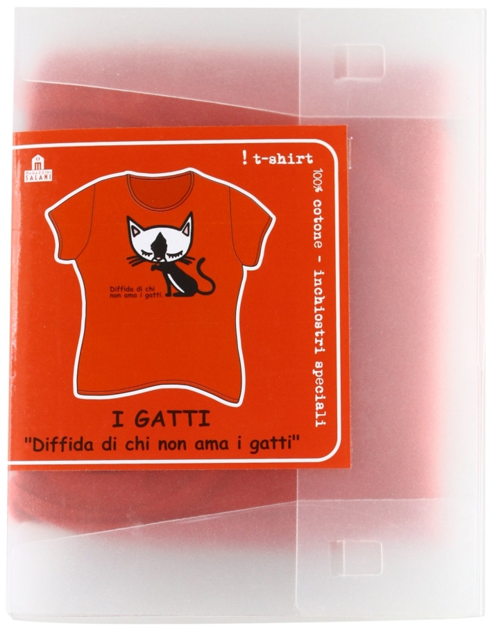 Diffida Di Chi Non Ama I Gatti (T-Shirt, Tg. S) Diffida Di Chi Non Ama I Gatti (T-Shirt, Tg. S)