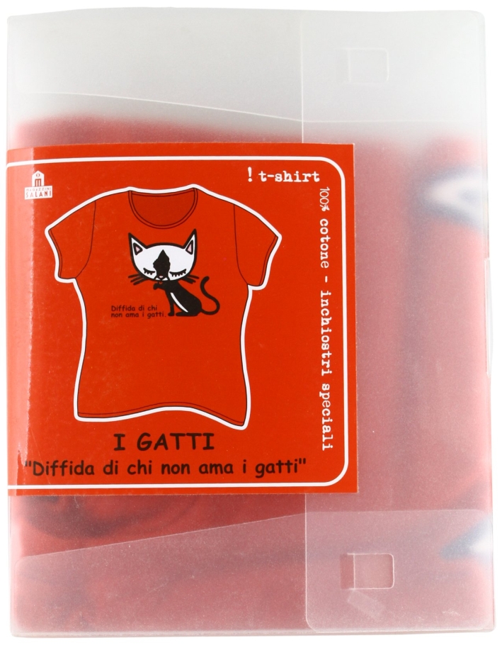 Diffida Di Chi Non Ama I Gatti (T-Shirt, Tg. M) Diffida Di Chi Non Ama I Gatti (T-Shirt, Tg. M)