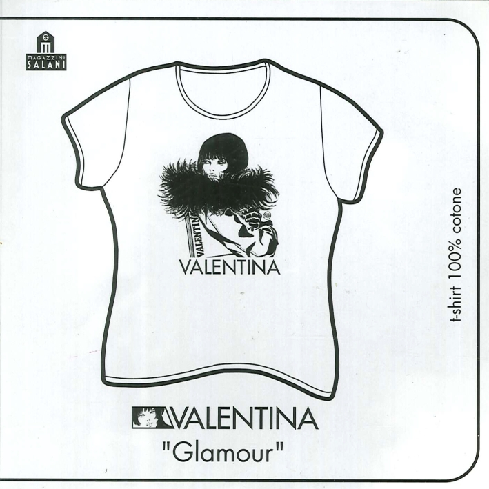 Valentina Glamour (T-Shirt, Taglia M, Colore Bianco) Valentina Glamour (T-Shirt, Taglia M, Colore Bianco)