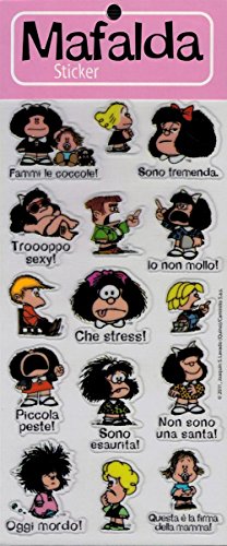 Mafalda. Sticker Mafalda. Sticker