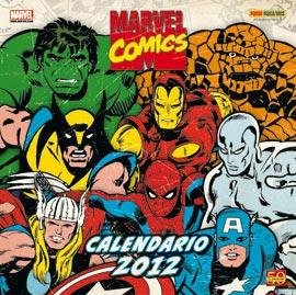 Calendario Marvel Comics 2012 Calendario Marvel Comics 2012