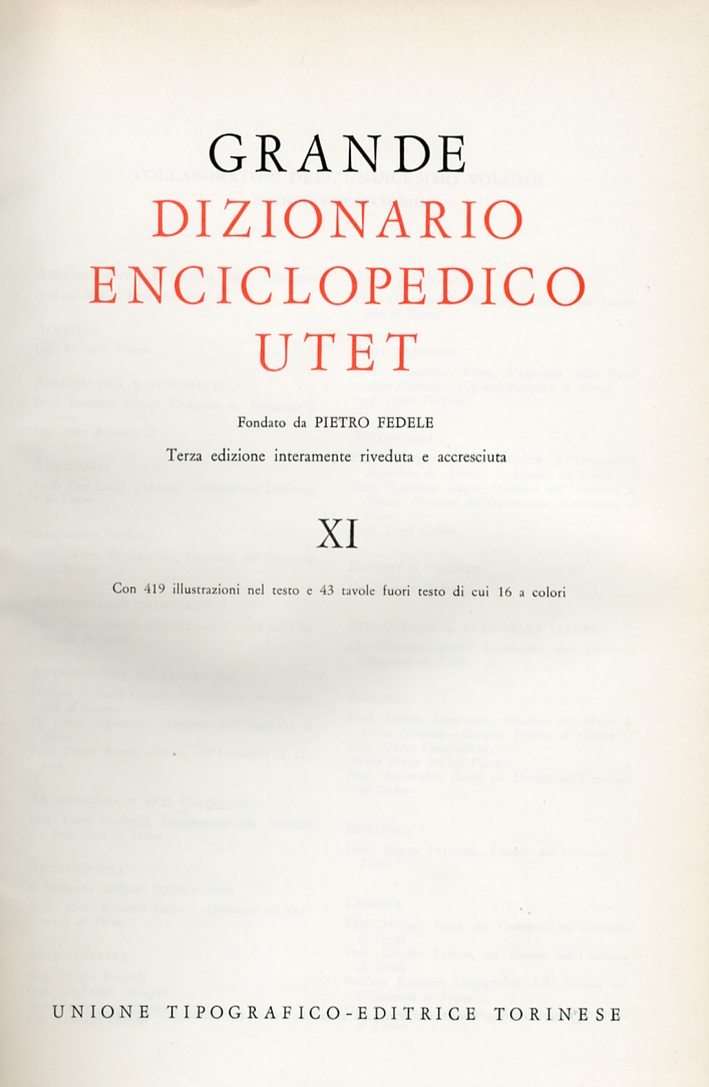 Grande Dizionario Enciclopedico 19 Vol. + 2 Strumenti del Sapere Contemporaneo 