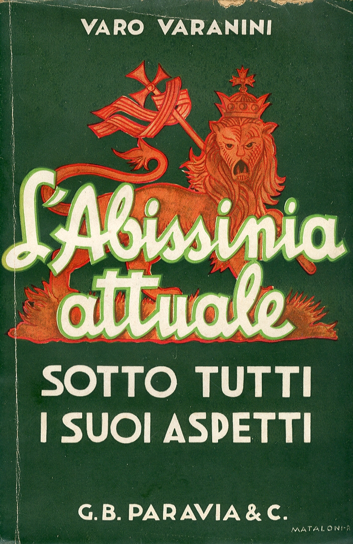 L'Abissinia Attuale Sotto Tutti i Suoi Aspetti L'Abissinia Attuale Sotto Tutti i Suoi Aspetti