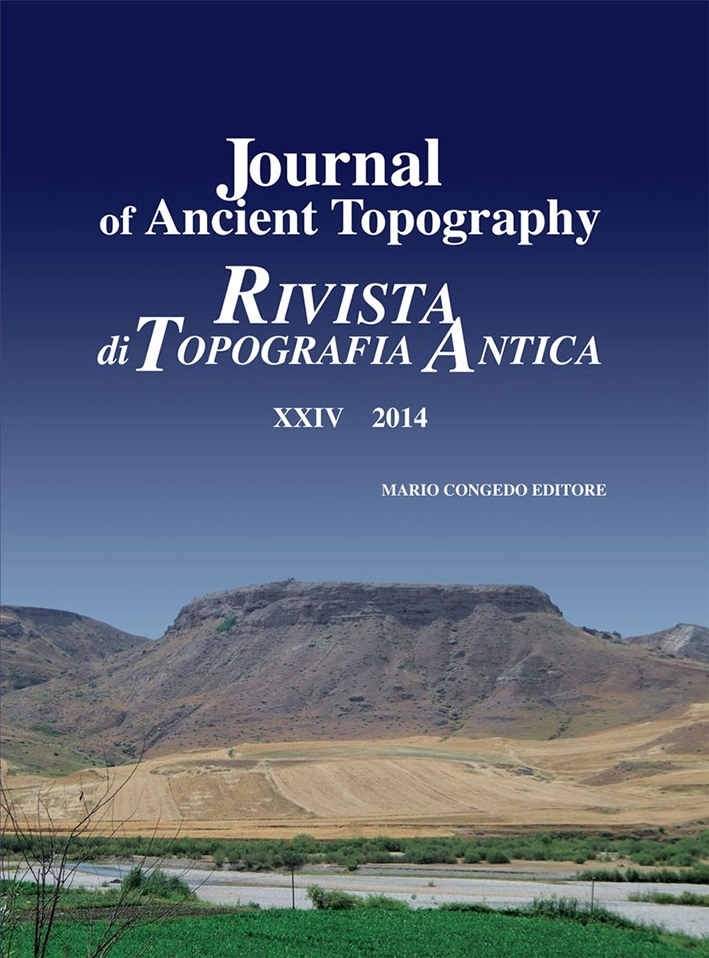Journal of ancient topography. Rivista di topografia antica. Vol. 21. 2011 Journal of ancient topography. Rivista di topografia antica. Vol. 21. 2011