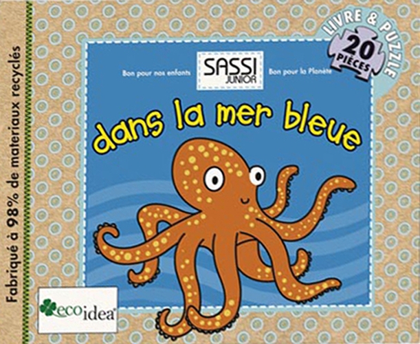 Dans la mer bleue. Ediz. illustrata Dans la mer bleue. Ediz. illustrata