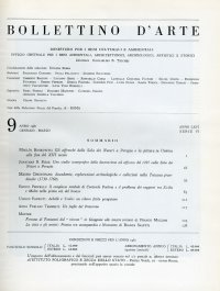 Bollettino d'Arte 1981 9-12