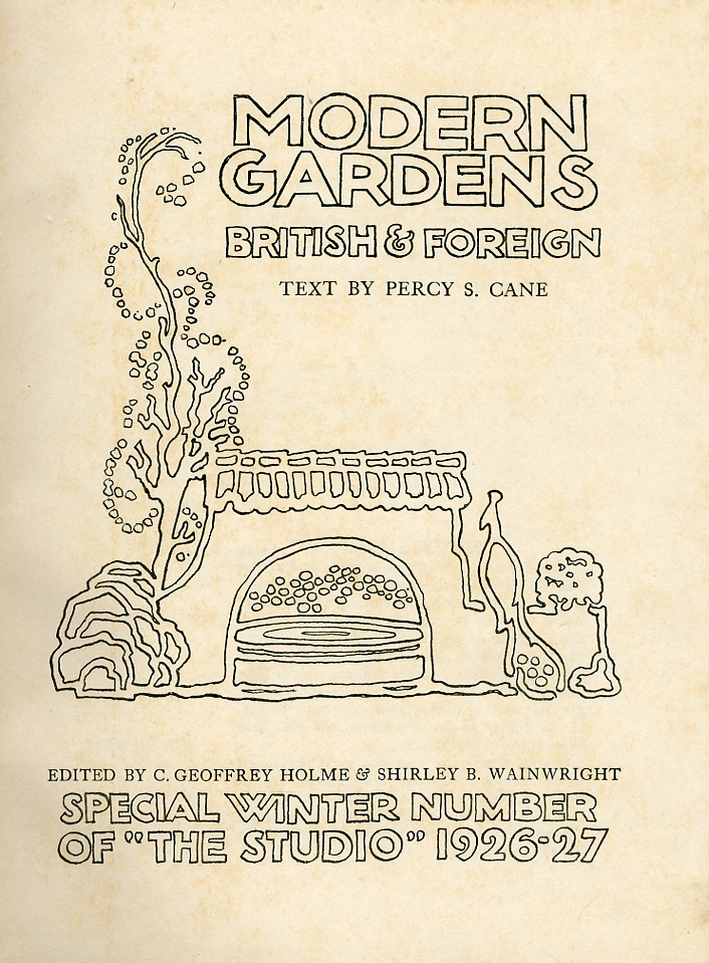 Modern Gardens. British & Foreign Modern Gardens. British & Foreign