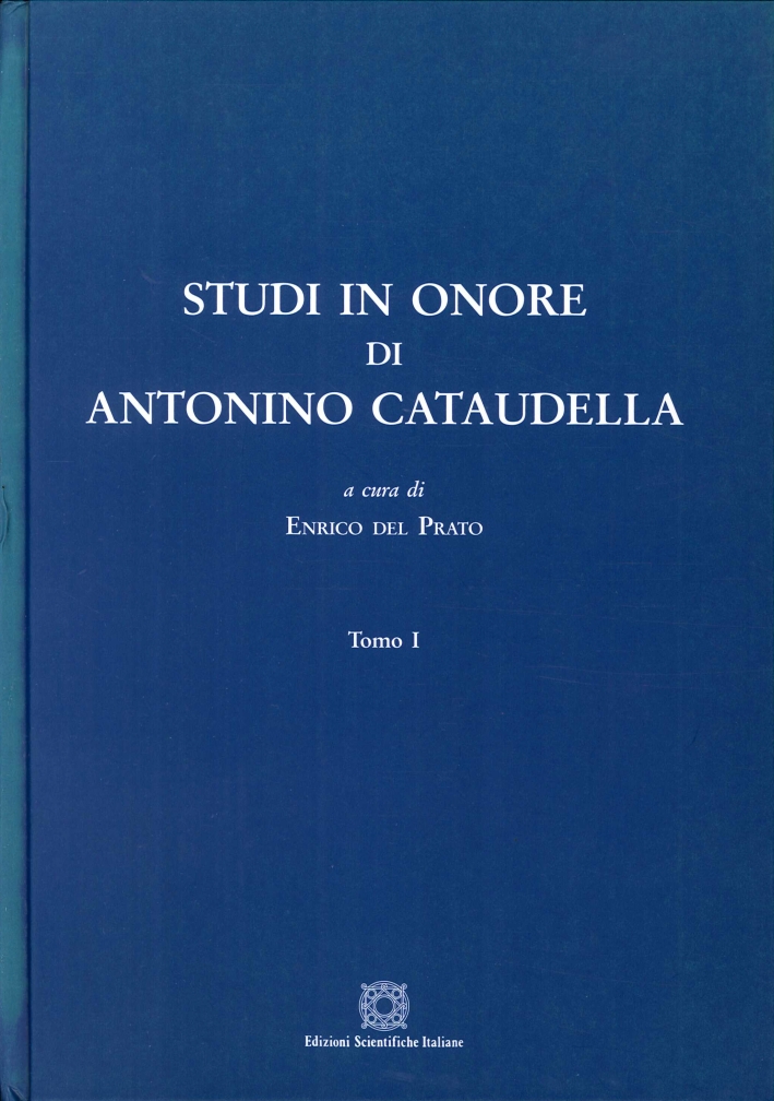 Studi in onore di Antonino Cataudella Studi in onore di Antonino Cataudella