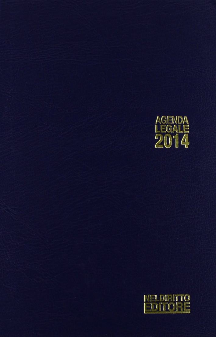 Agenda legale 2014 Agenda legale 2014