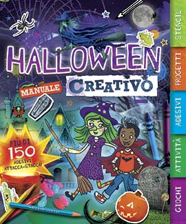 Halloween. Manuale creativo. Con adesivi. Ediz. illustrata Halloween. Manuale creativo. Con adesivi. Ediz. illustrata