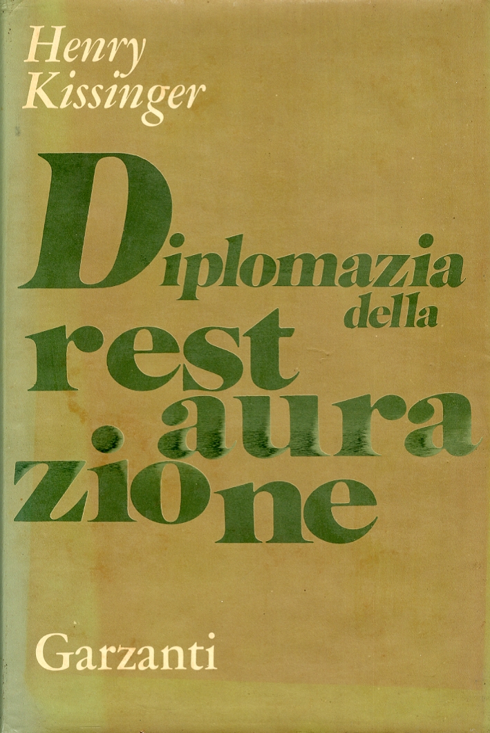 Diplomazia della Restaurazione Diplomazia della Restaurazione